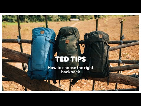 How to choose the right backpack | Ted tips | Fjällräven