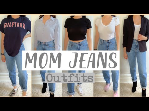 Spring Outfits || How to Style Mom Jeans