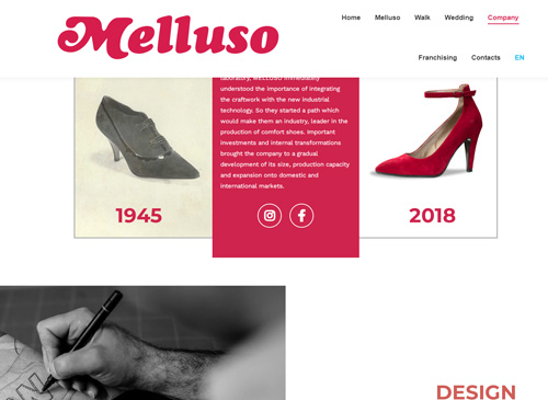 Melluso official website